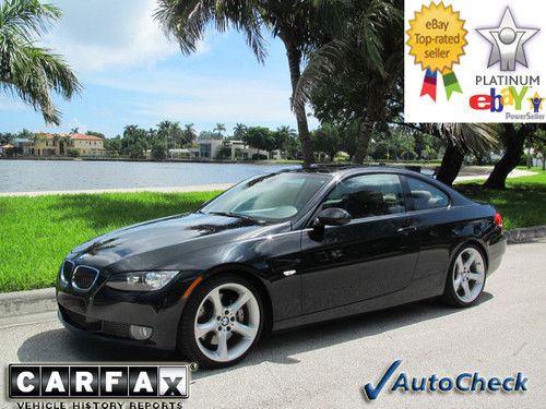 2009 09 bmw 335i 335ci coupe * sport * 19" wheels * sat * ipod * factory warrnty