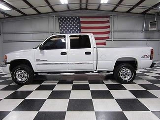 2owner crew cab duramax diesel allison new tires leather htd extras bargain nice
