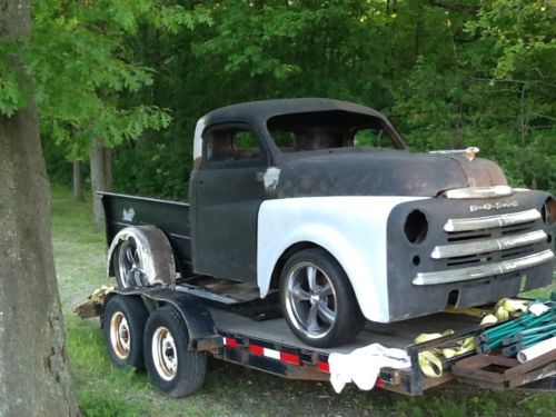 1950 dodge pickup, rat rod, hot rod, street rod, camaro front suspension