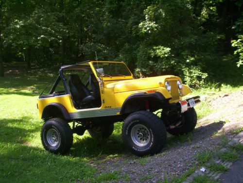 1984 jeep cj7 - custom frame off restoration, 360 v8, 727 auto