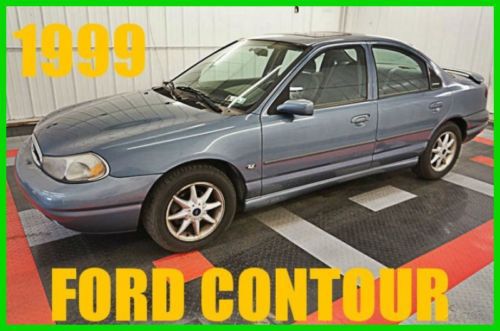 1999 ford contour se v6! nice! sunroof! 60+ photos! must see! sharp!
