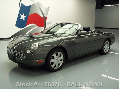 2003 ford thunderbird hardtop convertible htd seats 40k texas direct auto