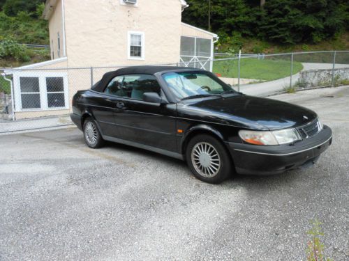 1997 saab 900se 2.0 turbo convertable