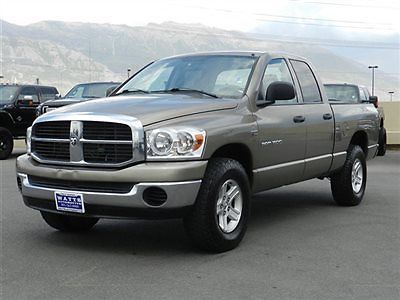 Dodge ram 1500 quad cab slt 4x4 hemi shortbed auto tow