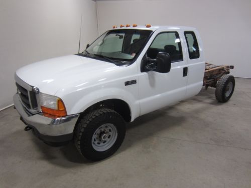 01 ford f350 power stroke diesel xl ext cab  7.3l v8 manual 4x4 80pics