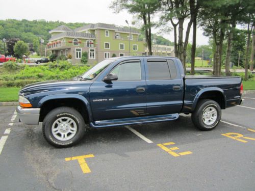 2001 dodge dakota slt crew cab pickup 4-door 4.7l