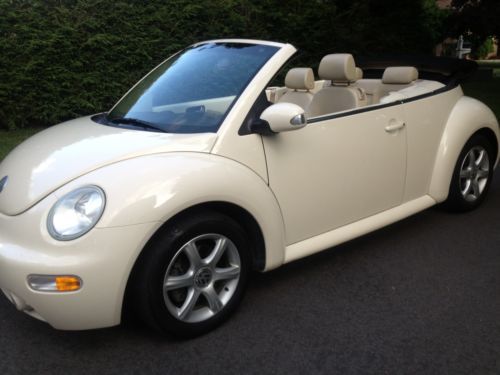 2004 volkswagen new beetle convertible turbo manual. well maintained. great fun!