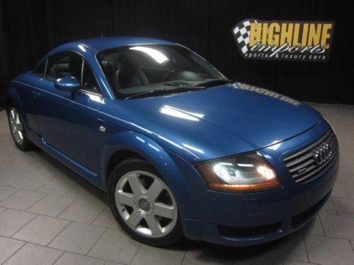 2000 audi tt quattro, 180hp 1.8l turbocharged 4-cyl, 1 owner, clean!!