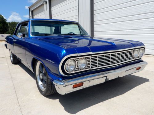 1964 chevy malibu ss clone. 396 big block engine, custom wheels