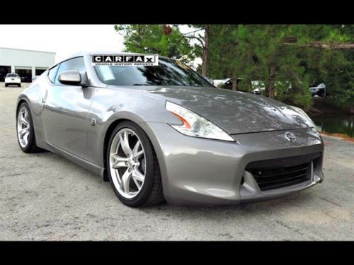 Nissan 370z 22k mi clean carfax v6 rwd power option key less entry clean