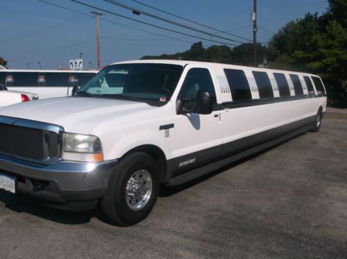 2002 ford excursion stretch limousine 6.8l