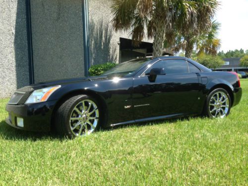 2008 cadillac xlr-v black on black