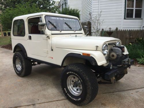 1985 jeep cj7  hardtop