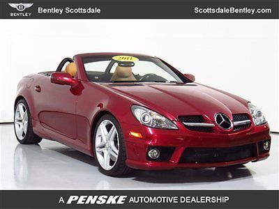 11 mercedes slk350 40k miles amg sport pkg navigation premium pkg 12 13