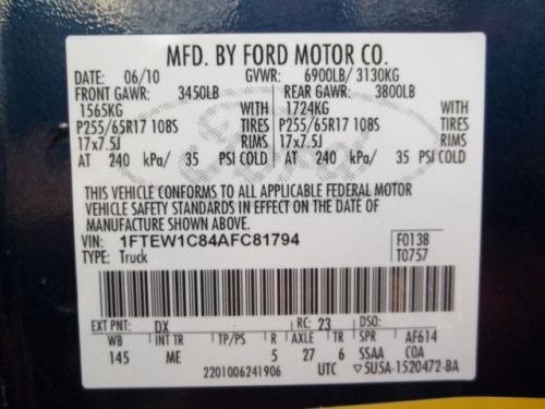 2010 Ford F150 XLT SuperCrew, US $19,900.00, image 16