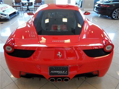 2012 ferrari 458 italia coupe (629 miles)