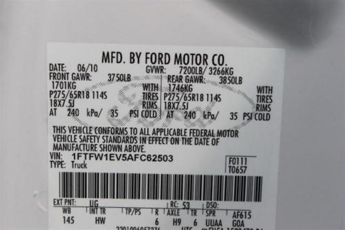 2010 Ford F150 Lariat, US $33,450.00, image 16