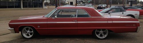 1964 chevrolet impala ss 409 factory ss, red &amp; a/c