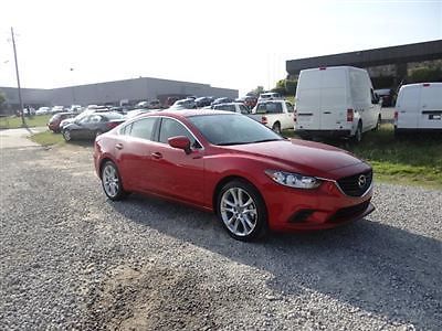 Mazda mazda6 i touring new 4 dr sedan gasoline 2.5l 4 cyl  soul red met