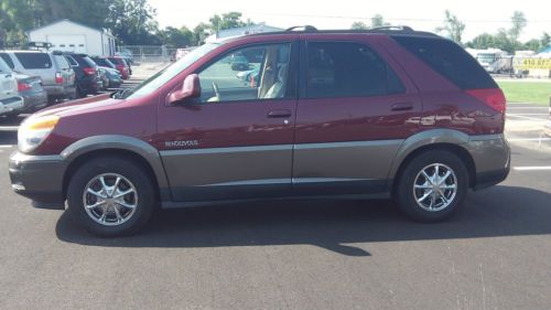 2002 buick rendezvous cxl sport 3.4l clean carfax lots service records awd