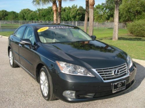 2010 lexus es 350 with navigation and 3 year-100,000 mile warranty