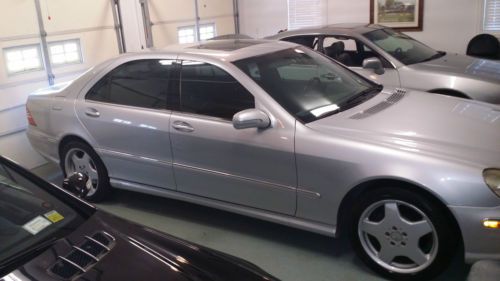 2001 mercedes-benz s55 amg sedan 4-door 5.5l s550 s500 2002 2003 silver black