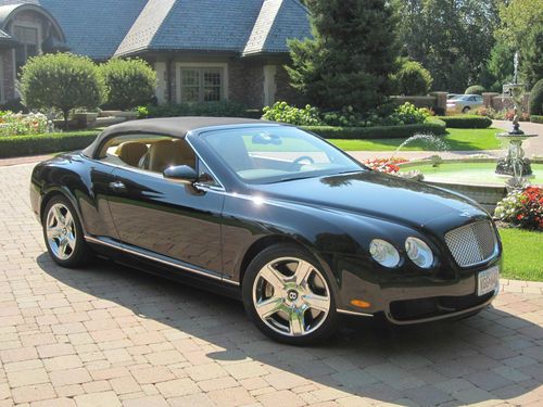 2007 bentley continental gtc convertible 2-door 6.0l