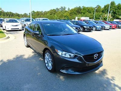 Mazda mazda6 i touring new 4 dr sedan gasoline 2.5l 4 cyl engine meteor gry mica