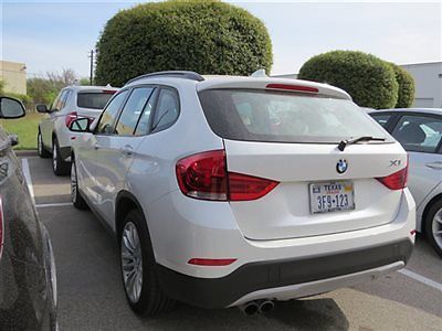 Bmw x1 xdrive28i-bmw courtesy car currently in-service 4 dr automatic gasoline e