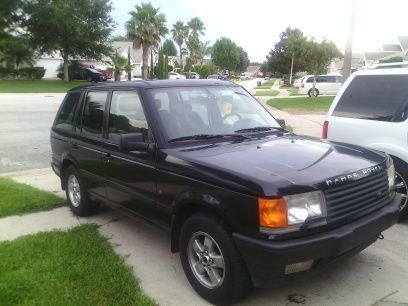 1999 land rover range rover 4.0se recent black paint job!!!! no reserve