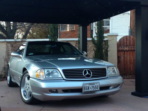 2001 mercedes-benz sl500 base convertible 2-door 5.0l