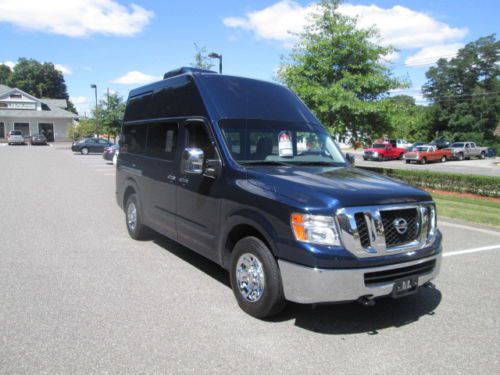 2012 nissan nv3500 hd 1 ton hitop 7k 6 pass part.converion nav warr 5/60 1ton ct