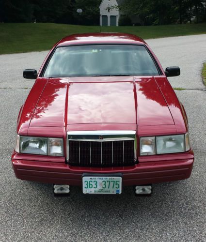 1990 lincoln mark vii lsc-se