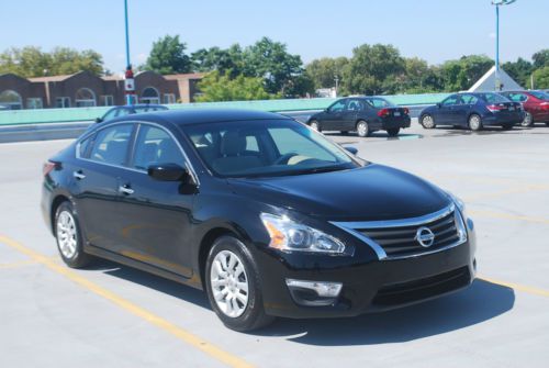 2013 Nissan Altima I4 2.5 S Low Miles Automatic Gasoline 2.5L 4 Cyl  Super Black, US $16,900.00, image 2