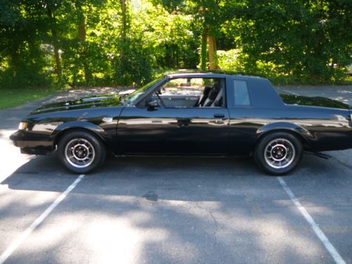 1987 buick grand national, 1 owner, new a motor