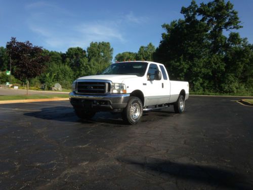 2002 ford f-250 super duty xlt extended cab pickup 4-door 5.4l