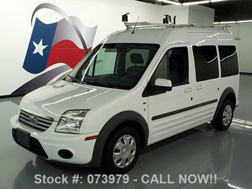 2011 ford transit connect prem 5-pass ladder rack 49k texas direct auto