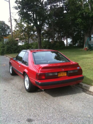 1988 Ford Mustang LX Sedan 2-Door 5.0L 5 Speed T-Top, US $6,500.00, image 4
