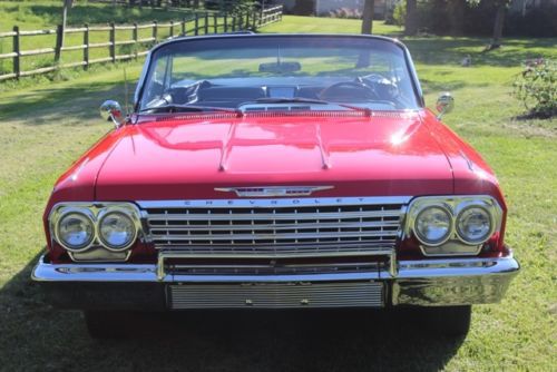 1962 Red Chevrolet Impala SS Super Sport Convertible, US $32,000.00, image 5