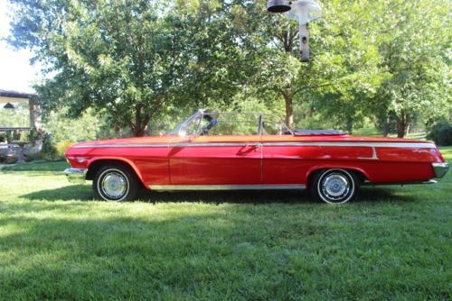 1962 Red Chevrolet Impala SS Super Sport Convertible, US $32,000.00, image 10