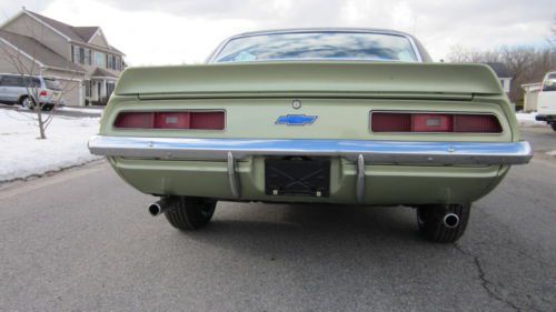 1969 CHEVY CAMARO 39K ORIG.MILEAGE!!  MATCHING NUMBERS X44 A/C, image 2