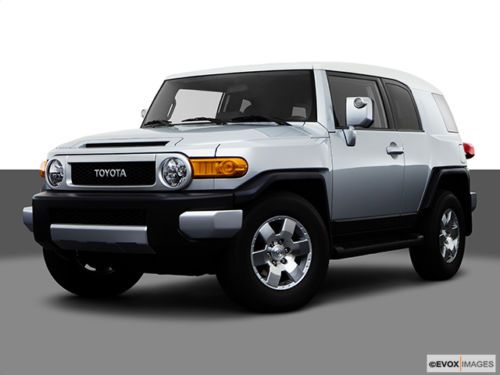 2008 toyota fj cruiser base sport utility 4-door 4.0l black with white top