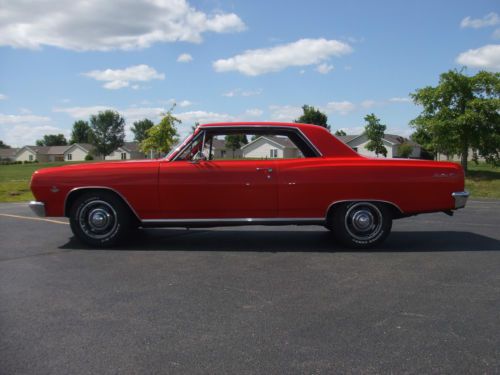 Ground up restoration and resto mod 1965 chevelle ss