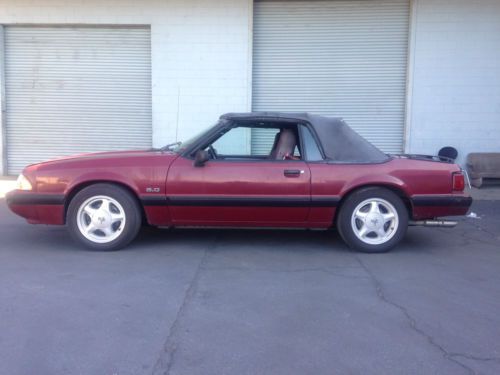 1989 Mustang Lx Convertible 5.0