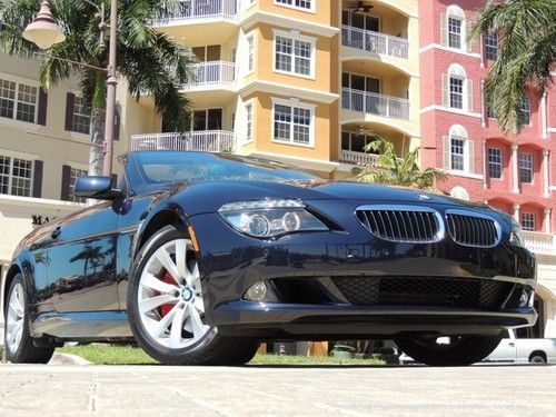 Florida garage kept bmw 650 cic premium with heated seats premium sound rare col