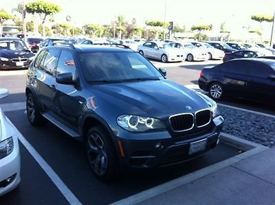 Xdrive35i low miles automatic gasoline 3.0l straight 6 cyl platinum gray metalli