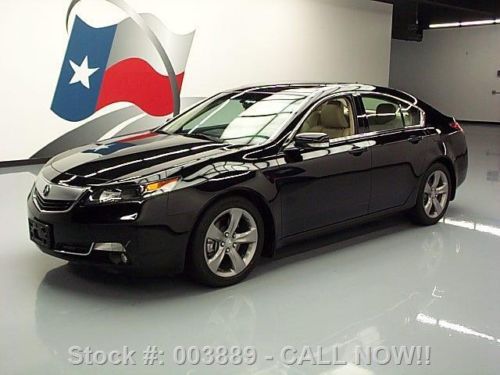 2012 acura tl advance sunroof nav rear cam 18&#039;s 29k mi texas direct auto