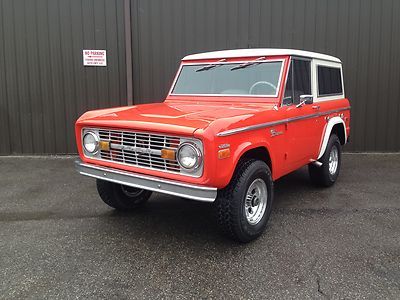 ***no reserve arizona 1971 ford bronco sport air conditioning 100% rust free