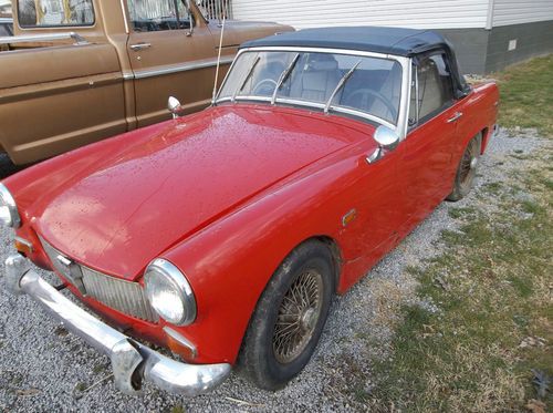 1969 mg midget project car looks good engine needs rebuilt ,