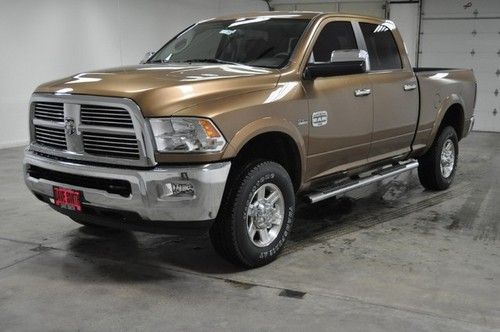 2012 new saddle brown dodge crew 4wd hemi sunroof rearcam nav uconnect!!